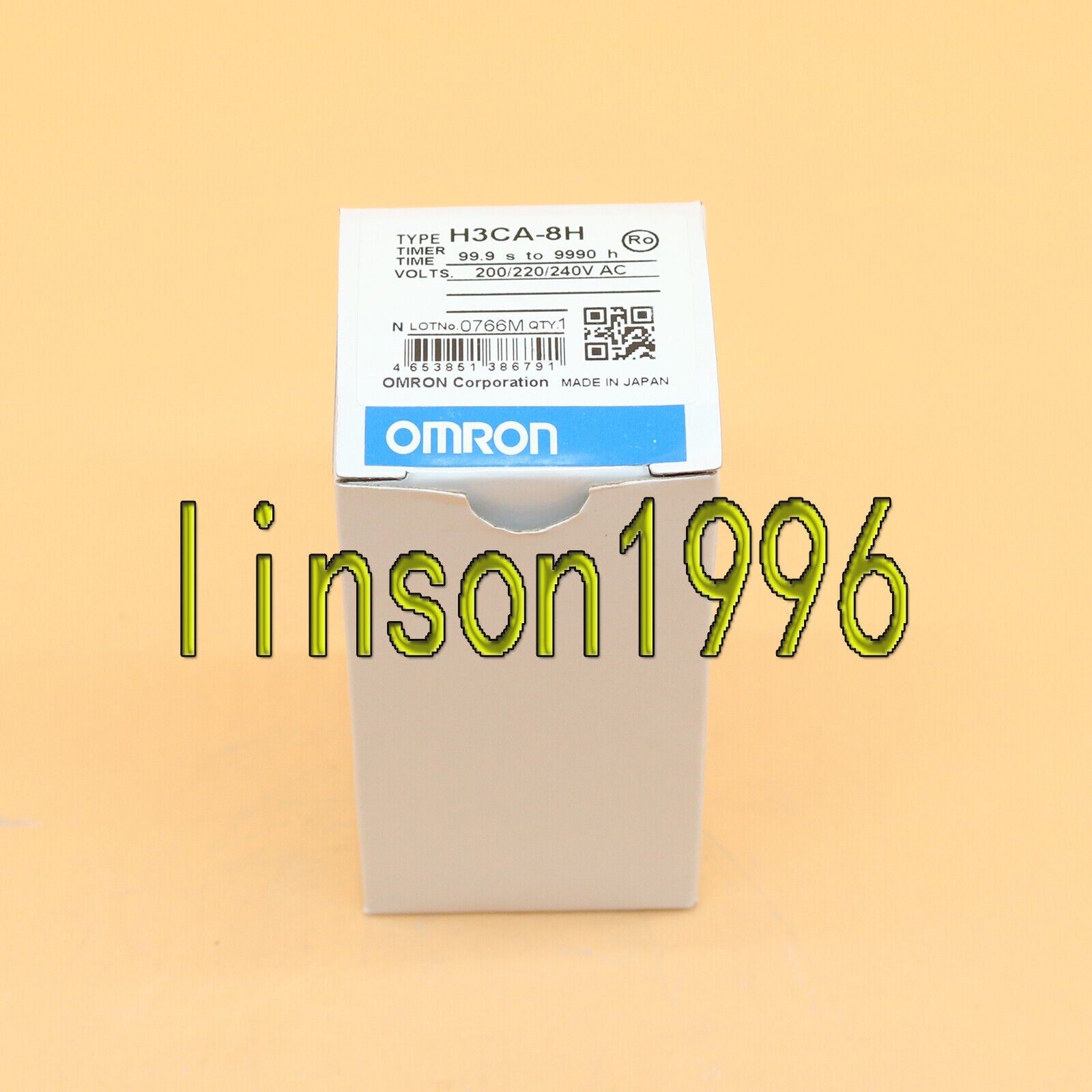 Omron H3CA8H Timer Relay Module 200-240VAC Solid-State Relay - OMRON
