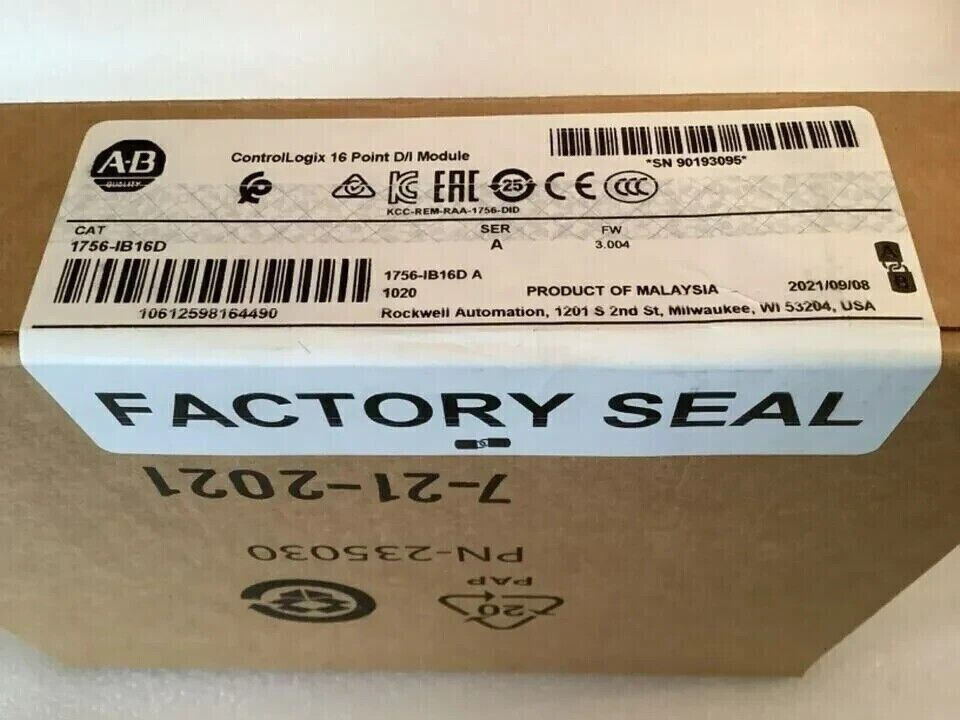 ControlLogix 16 Point Input Module 1756IB16D - CONTROL LOGIX