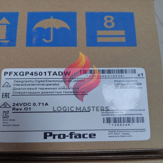 1PCS PFXGP4501TAD sealed Pro-face GP-4501T HMI Screen Analog Touch Panel PLC