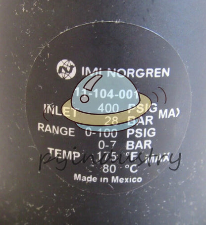 1PCS NORGREN 11-104-001 REGULATOR 11104001 11-104-001 11-104-001 Fast ship #