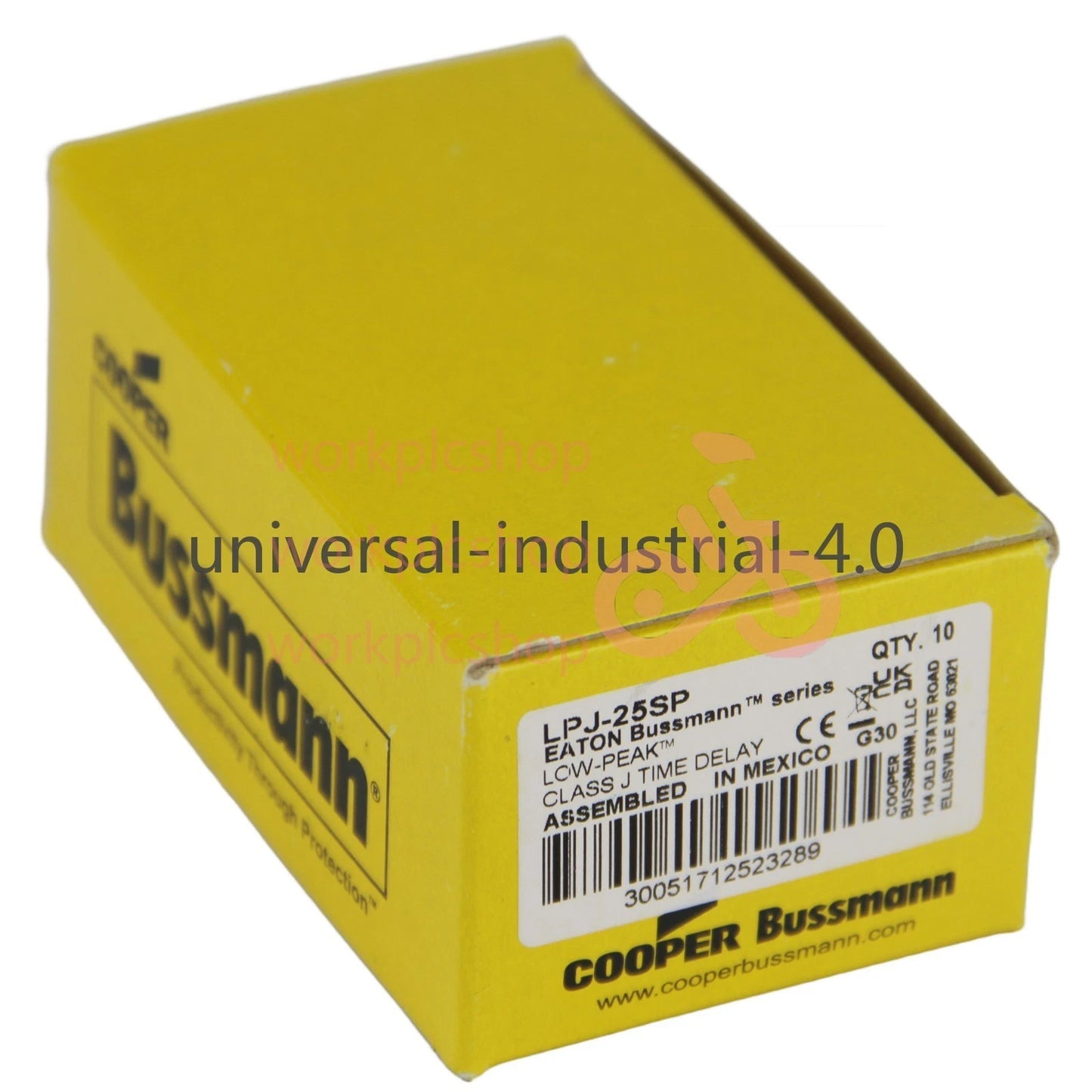 10PCS BUSSMANN LPJ-25SP Fuse 25A