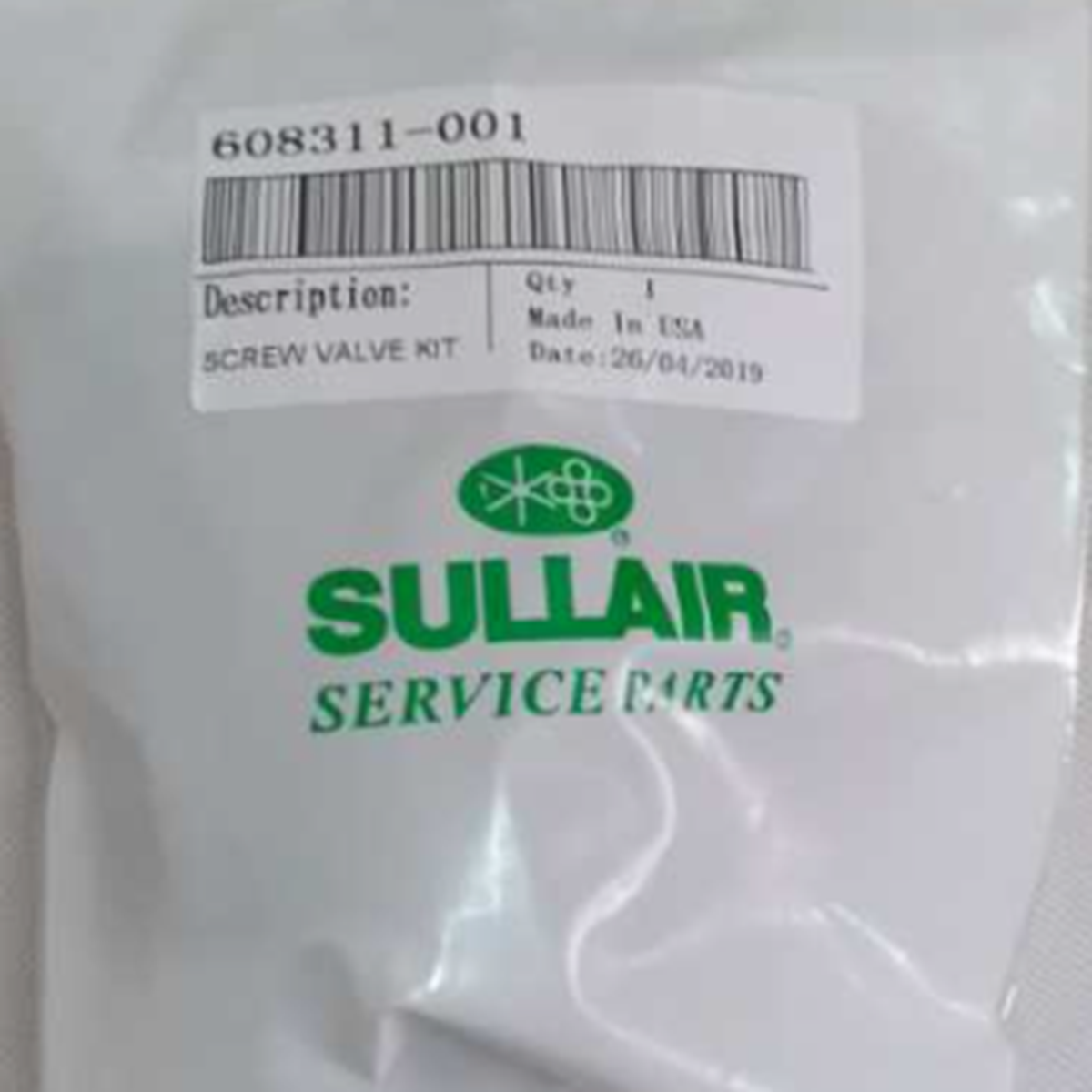 SULLAIR 608311 Screw Valve Assembly Maintenance Kit - SULLAIR