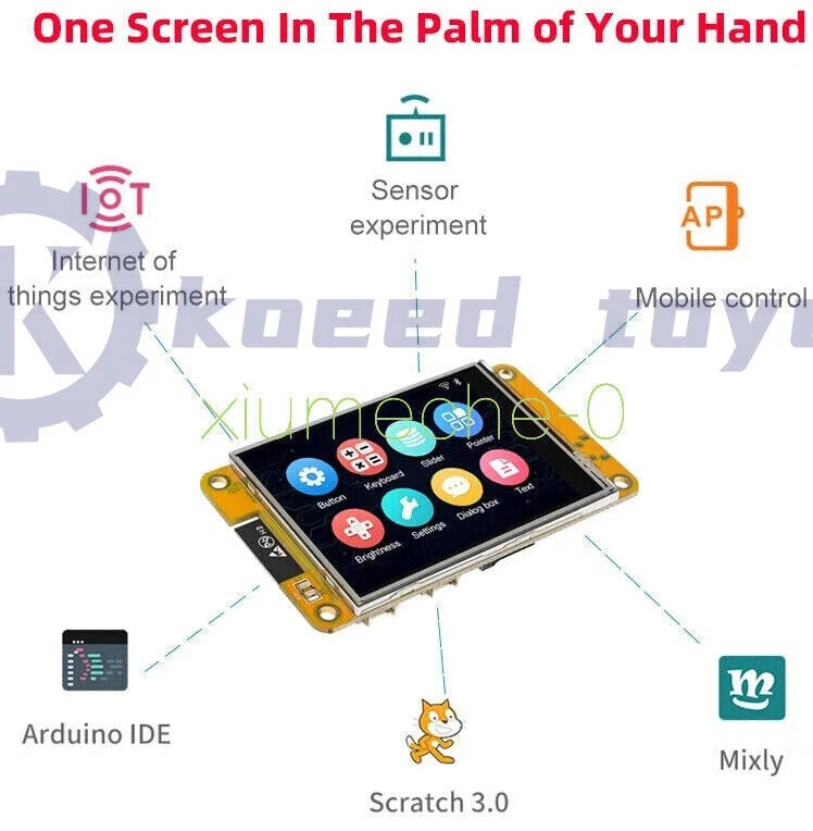TFT Touch Screen Module 240*320 ESP32 WiFi Bluetooth Development Board 2.8in LCD