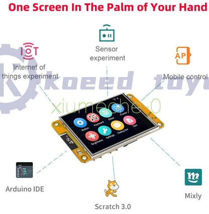 TFT Touch Screen Module 240*320 ESP32 WiFi Bluetooth Development Board 2.8in LCD