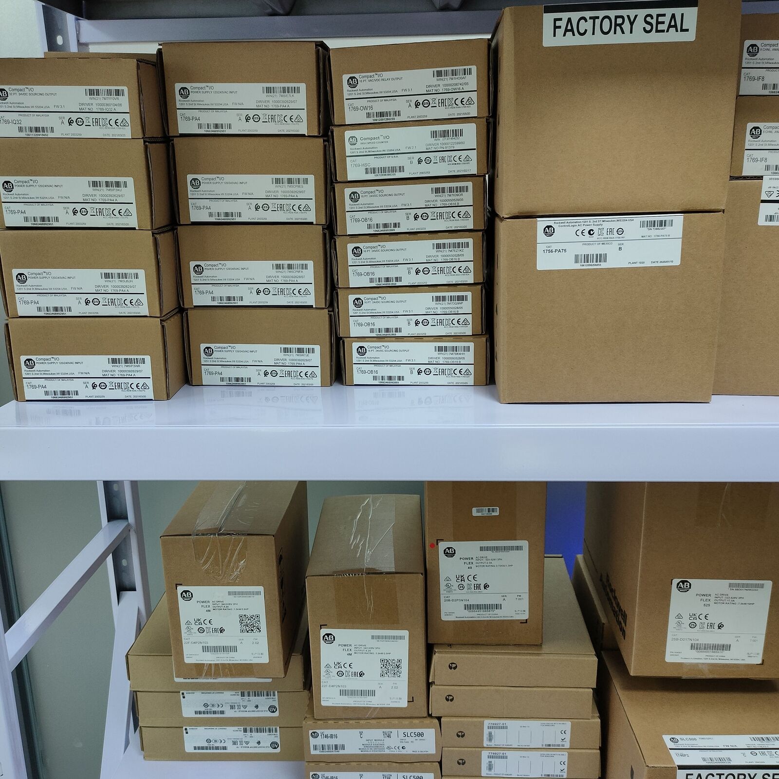 Allen-Bradley AB 1756-IA16 ControlLogix 16Pt AC Input Module New Factory Sealed - ALLEN-BRADLEY