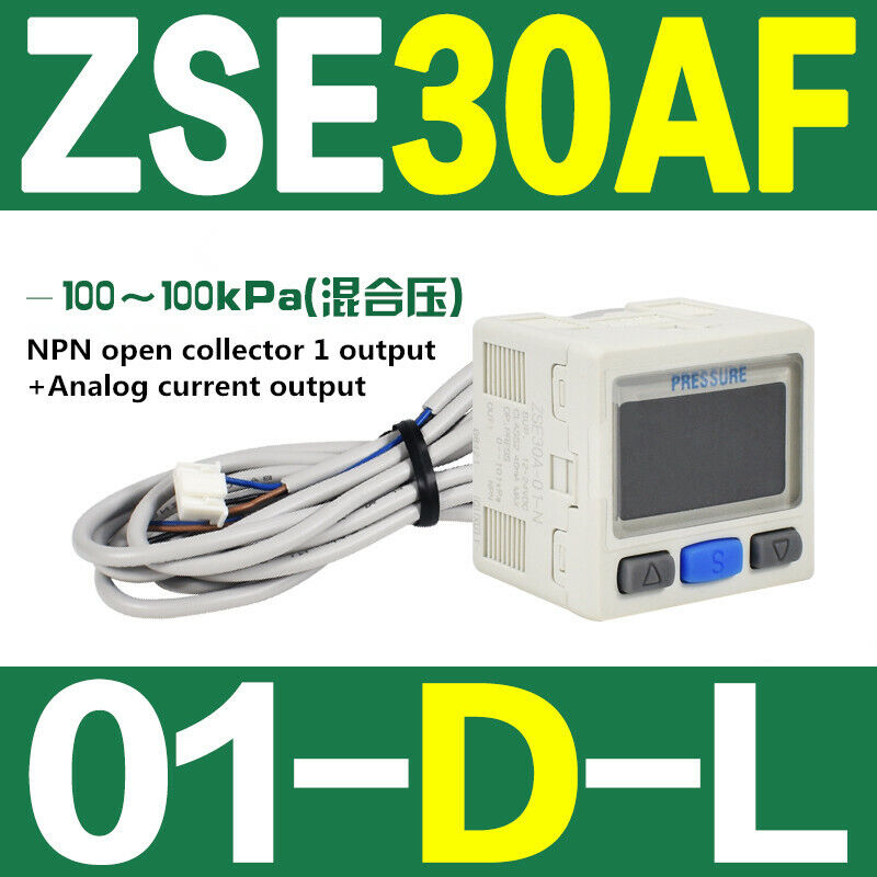 new MAXZDH SMC ZSE30AF-01-D-L digital pressure switch -100~100kPa