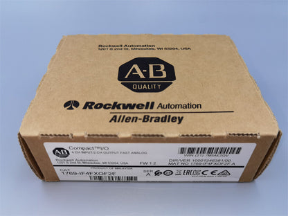 New Factory Sealed AB 1769-IF4FXOF2F Ser A CompactLogix Module - COMPACTLOGIX
