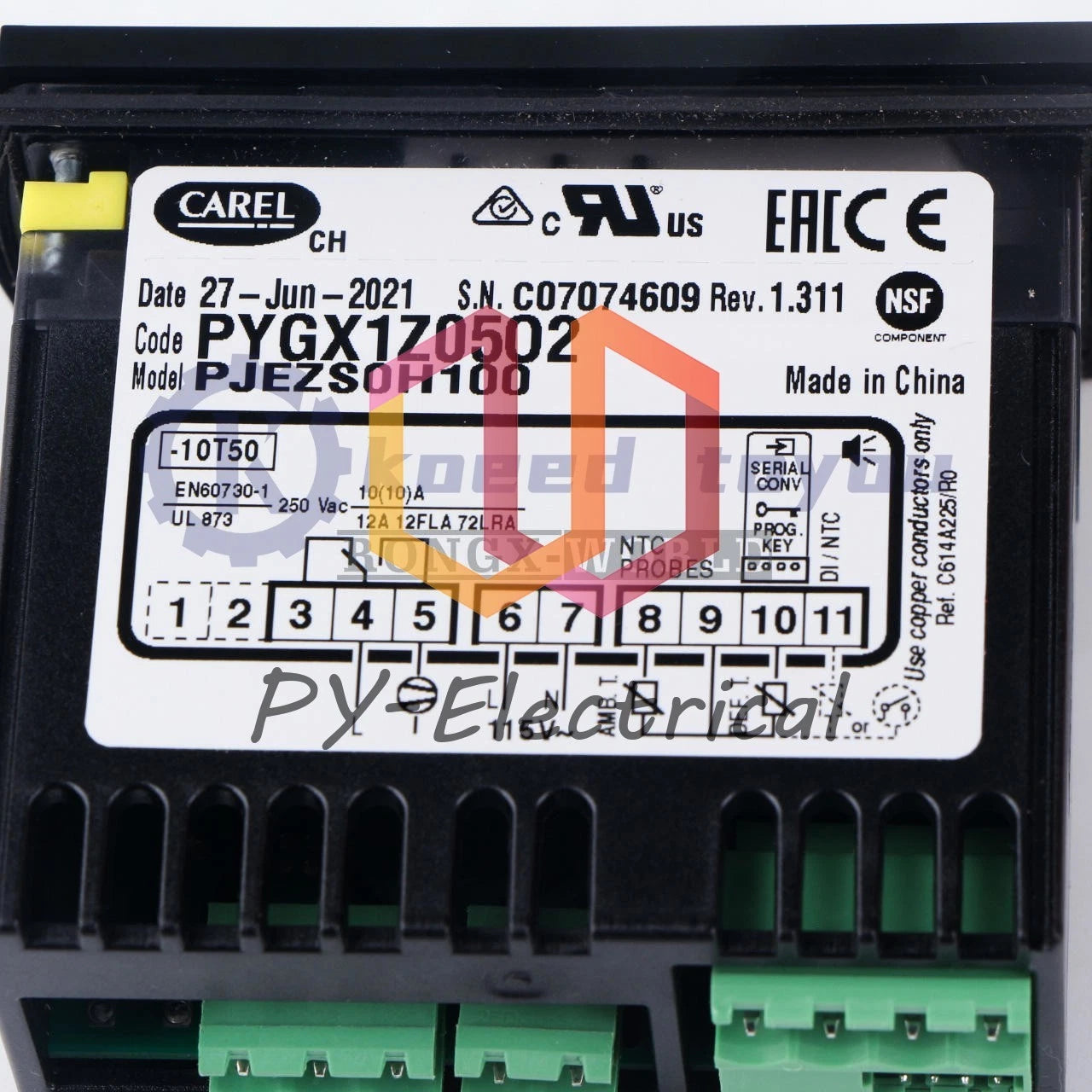 1PC CAREL PJEZS0H100 TEMPERATURE CONTROLLER