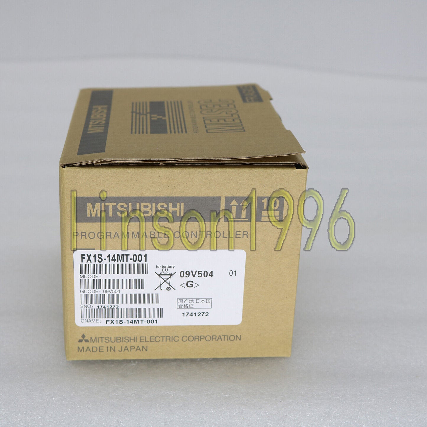 Mitsubishi FX1S-14MT-001 FX1S14MT001 Control Panel - MITSUBISHI