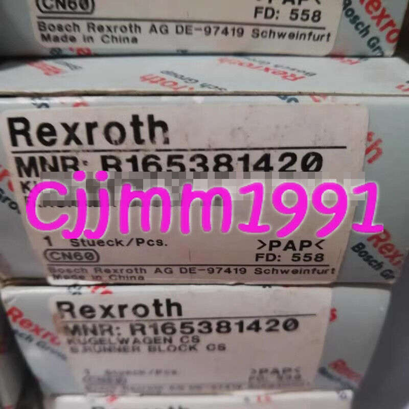 new 1PC  Rexroth slider R165381420 Rexroth