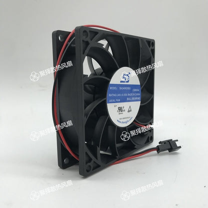 SJ SA240925BU 9025 24V 0.55A 9CM 2-wire inverter cooling fan