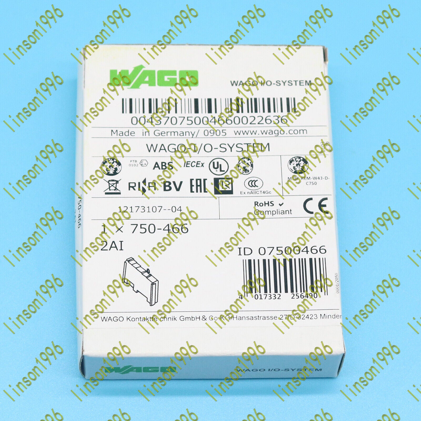 new 1PC  WAGO 750-466 PLC Module In Box WAGO