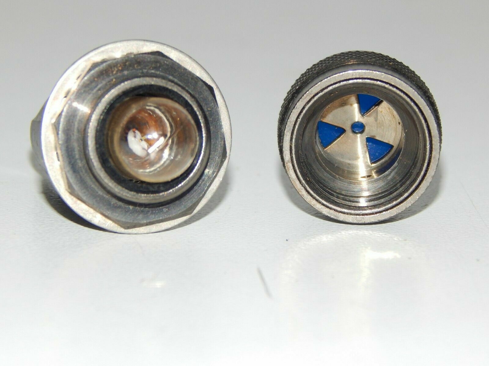 Used Airplane Light Indicator Military Aircraft Light Indicator BLUE DIALCO NY USA - DIALCO