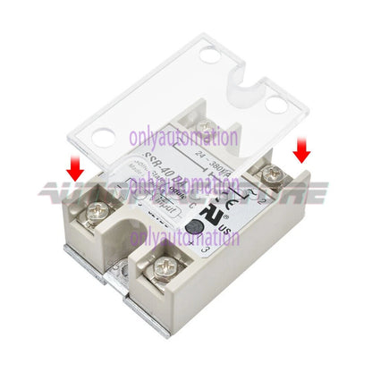 25A/40A/60A SSR-25DA/40DA/60DA Fotek Solid State Relay Module Alloy Heat Sink N!