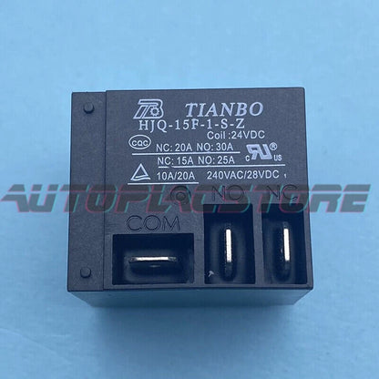 1PC TIANBO HJQ-15F-1-S-Z 24VDC Power Relay 5Pins ~~US