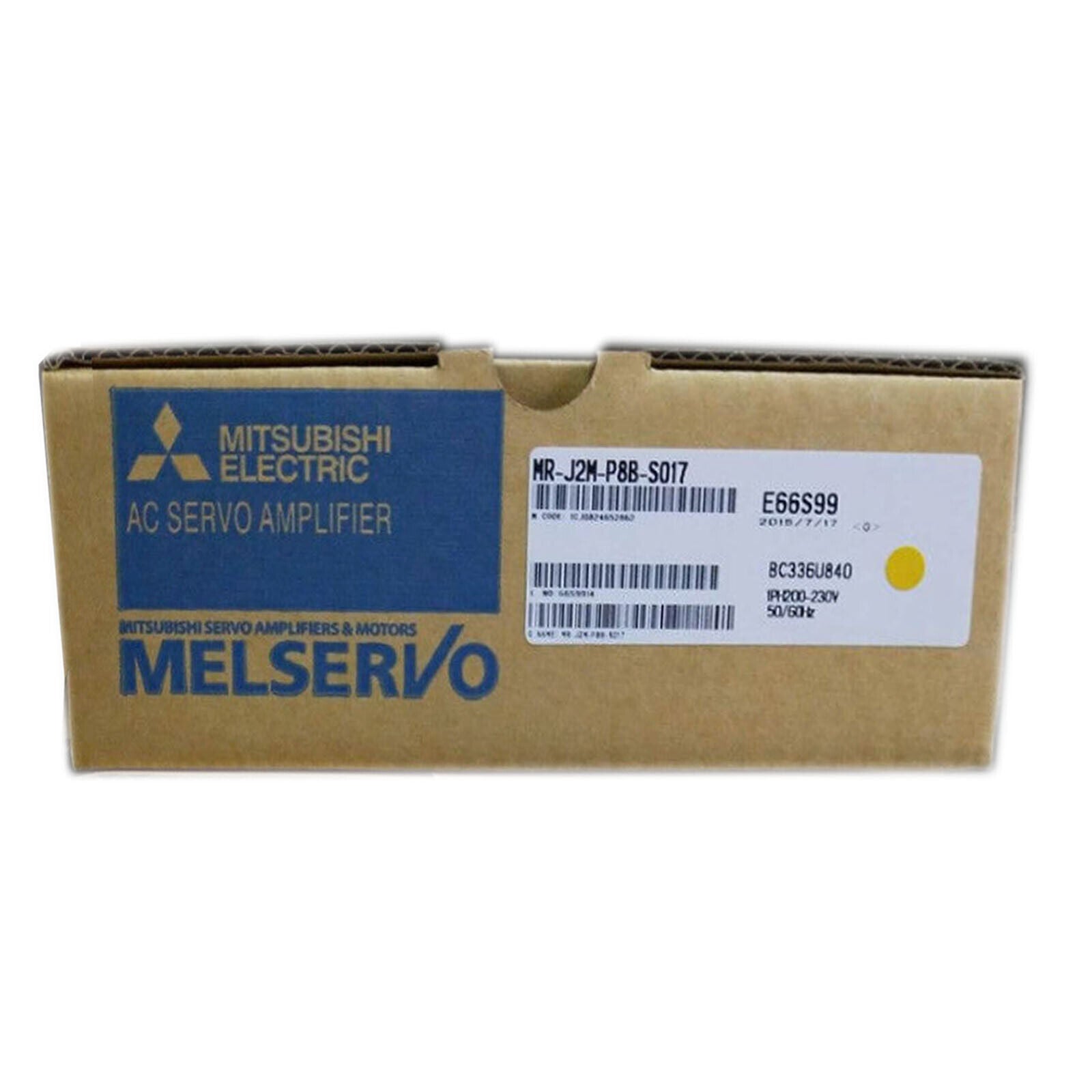 MITSUBISHI MR-J2M-P8B-S017 SERVO DRIVER - MITSUBISHI