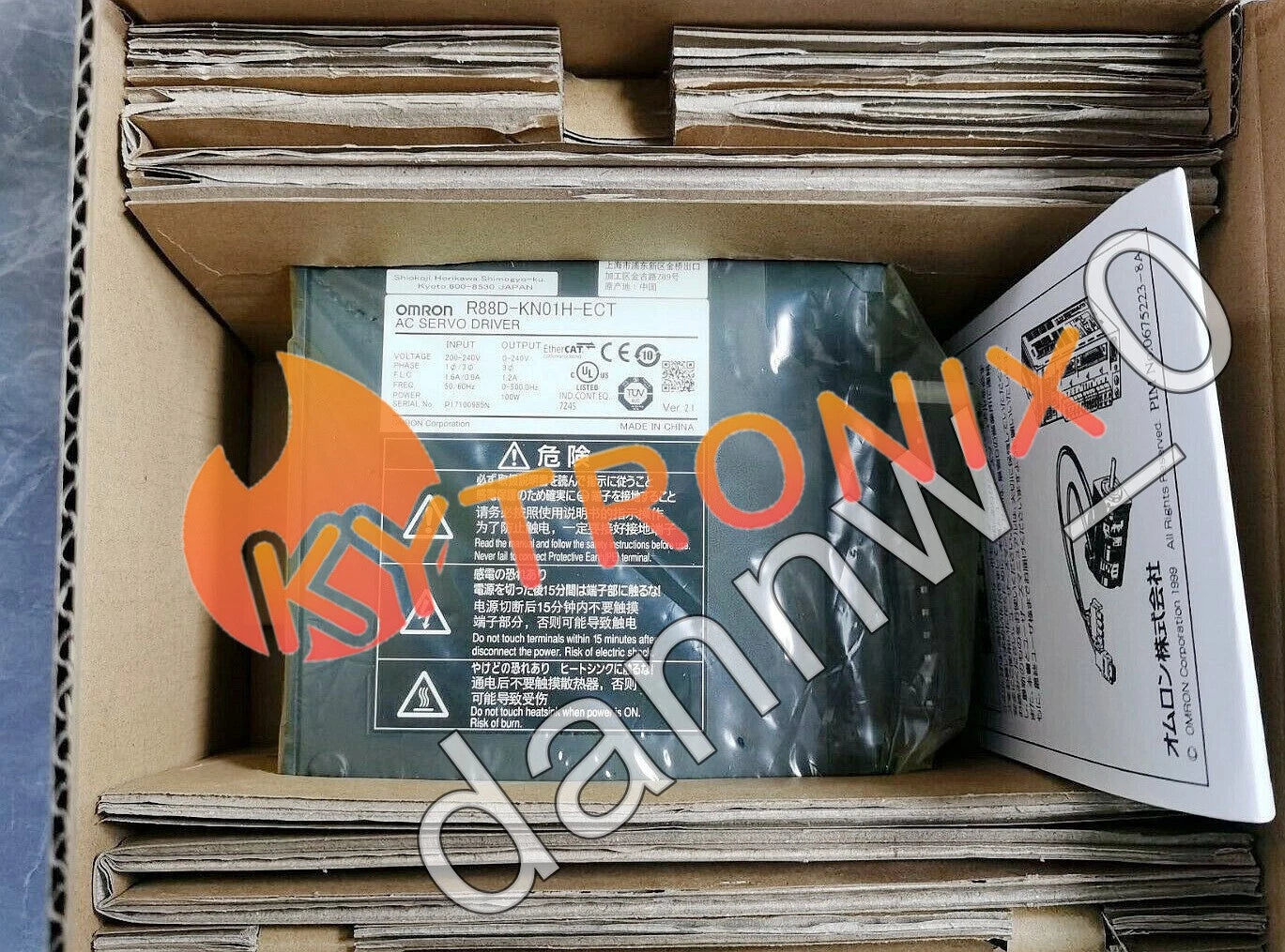 OMRON R88D-KN01H-ECT AC Servo Drive