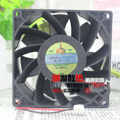 1pcs  SANJUN SJ9238HD2 24V 0.30A 9CM ball inverter cooling fan