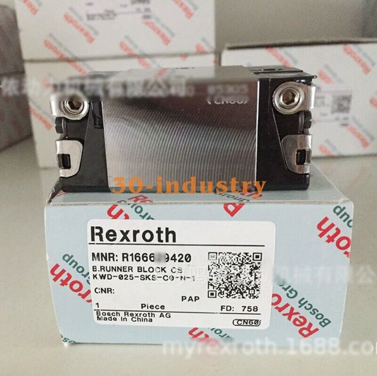 1Pc Rexroth Linear Guide Block Model R166639420 - High Quality - REXROTH