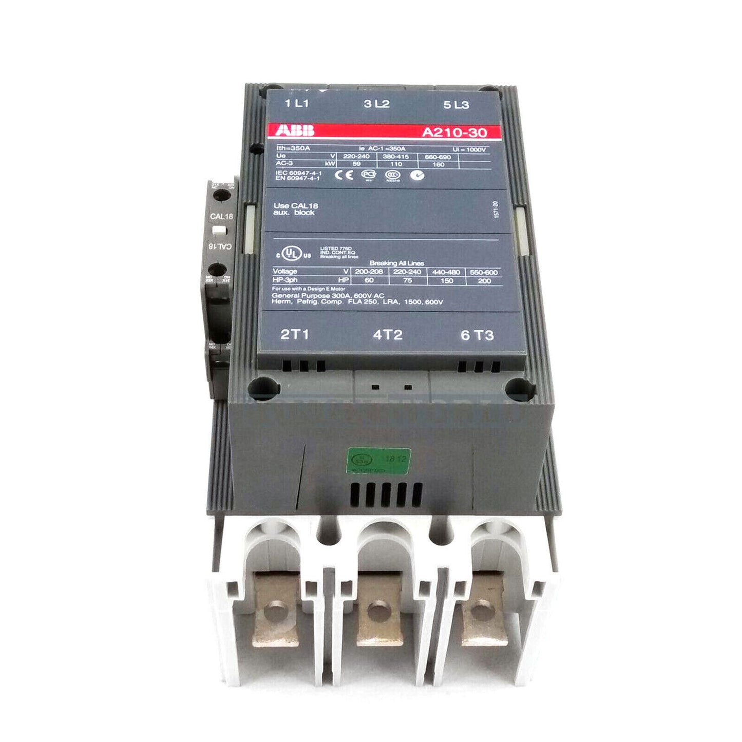 new 1PC ABB A210-30-11 A2103011 Contactor 110-120V Expeidted - ABB