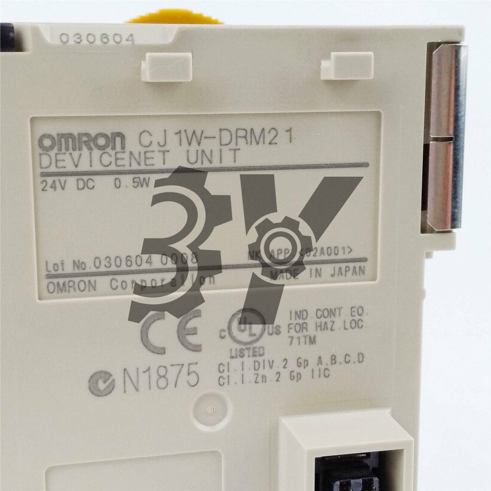 used Omron Devicenet Unit CJ1W-DRM21 Tested - OMRON