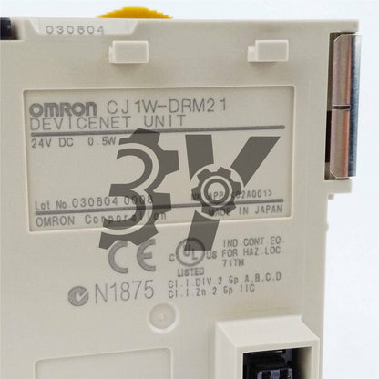 used Omron Devicenet Unit CJ1W-DRM21 Tested - OMRON