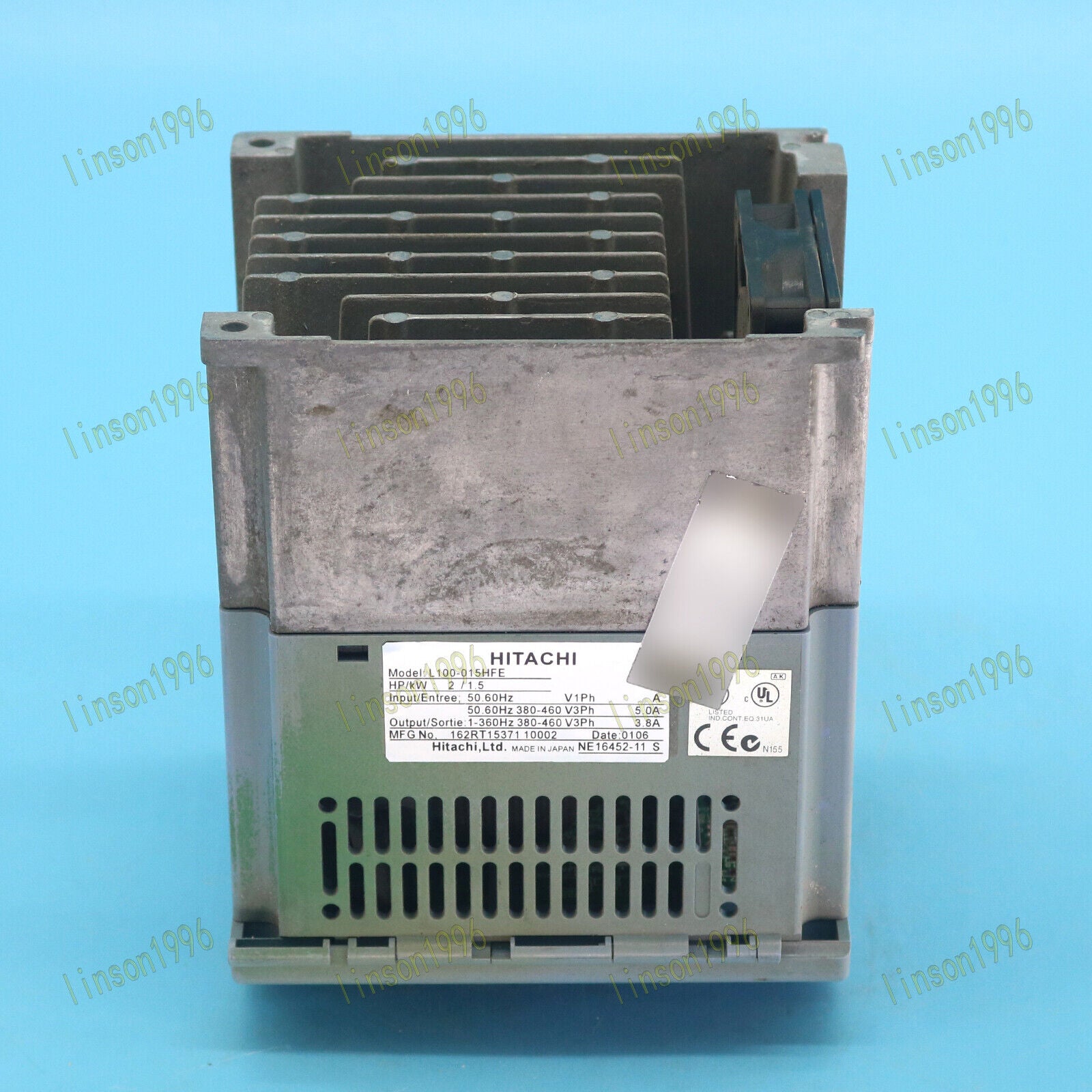 used 1PC  Hitachi L100-015HFE 1.5KW 380V Inverter ship Hitachi