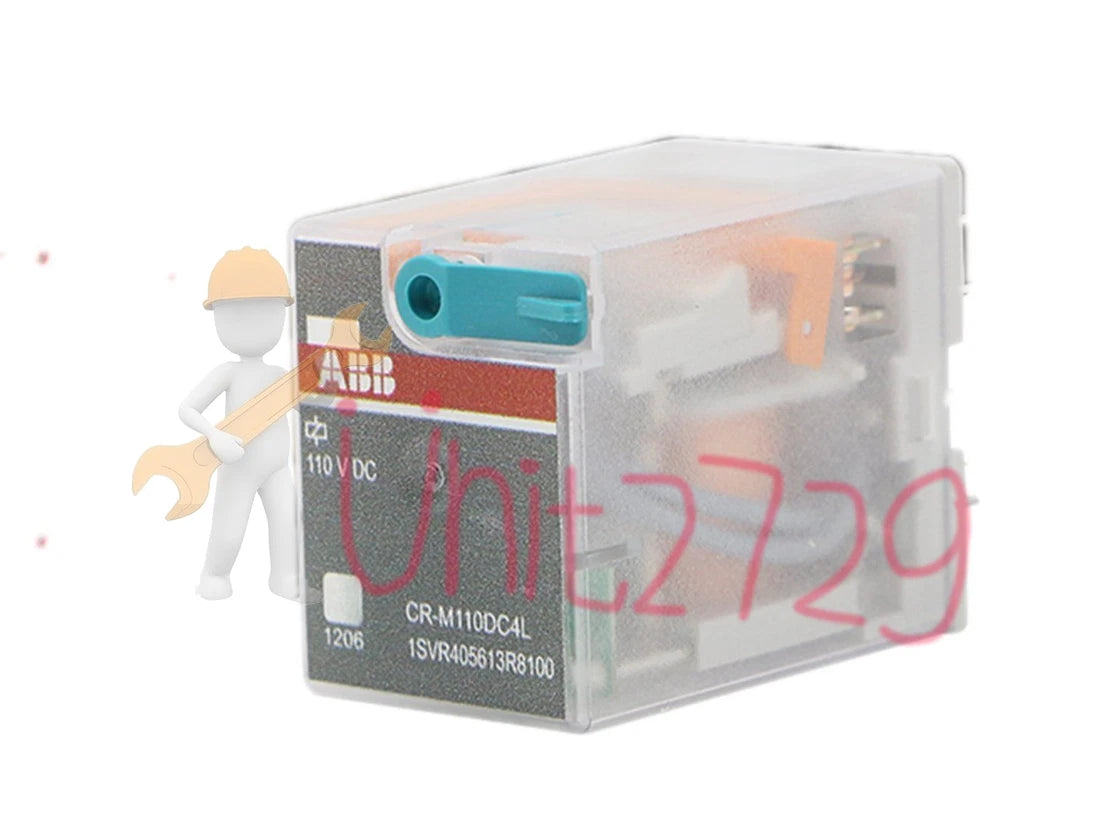 1PC For ABB Pluggable Interface Relay CR-M110DC4L 110VDC free shipping