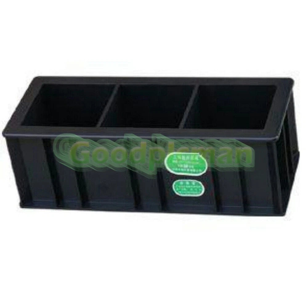 1PC 100*100*100mm mold box triple plastic concrete compression test mold