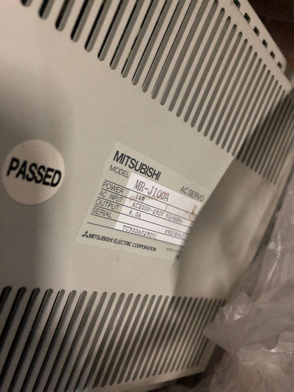 1PCS Mitsubishi servo driver MRJ100A – High Precision Motion Control - MITSUBISHI