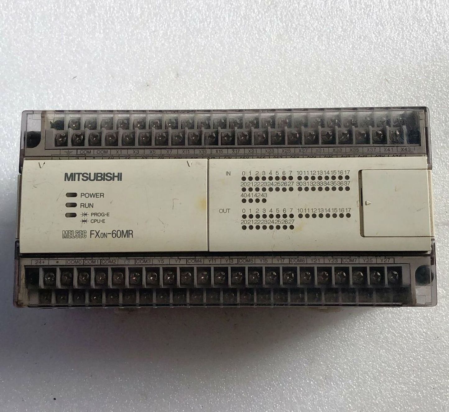 Mitsubishi FX0N-60MR-001 Tested Good Condition - MITSUBISHI