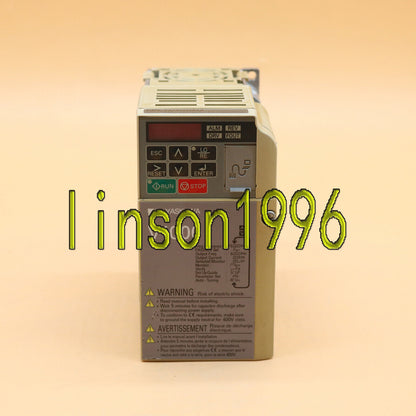 Yaskawa Inverter 0.75/1.1 KW 220V Model: CIMR-VA2A0006BAA - YASKAWA