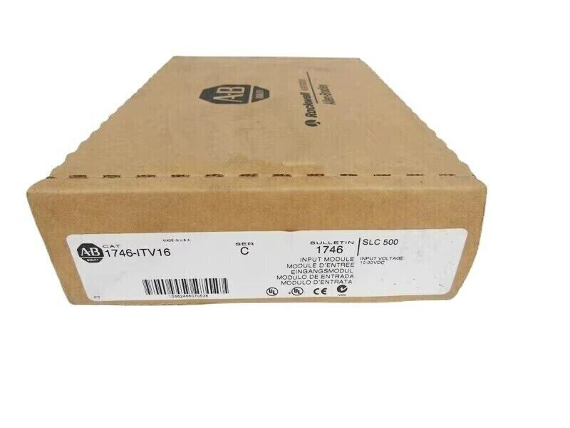 New Factory Sealed AB 1746 SER C SLC 500 16 Point Input Module 1746ITV16 - KOEED