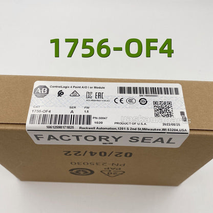 AB 1756-OF4 ControlLogix 4 Pt I or V Module New Sealed - CONTROLLOGIX