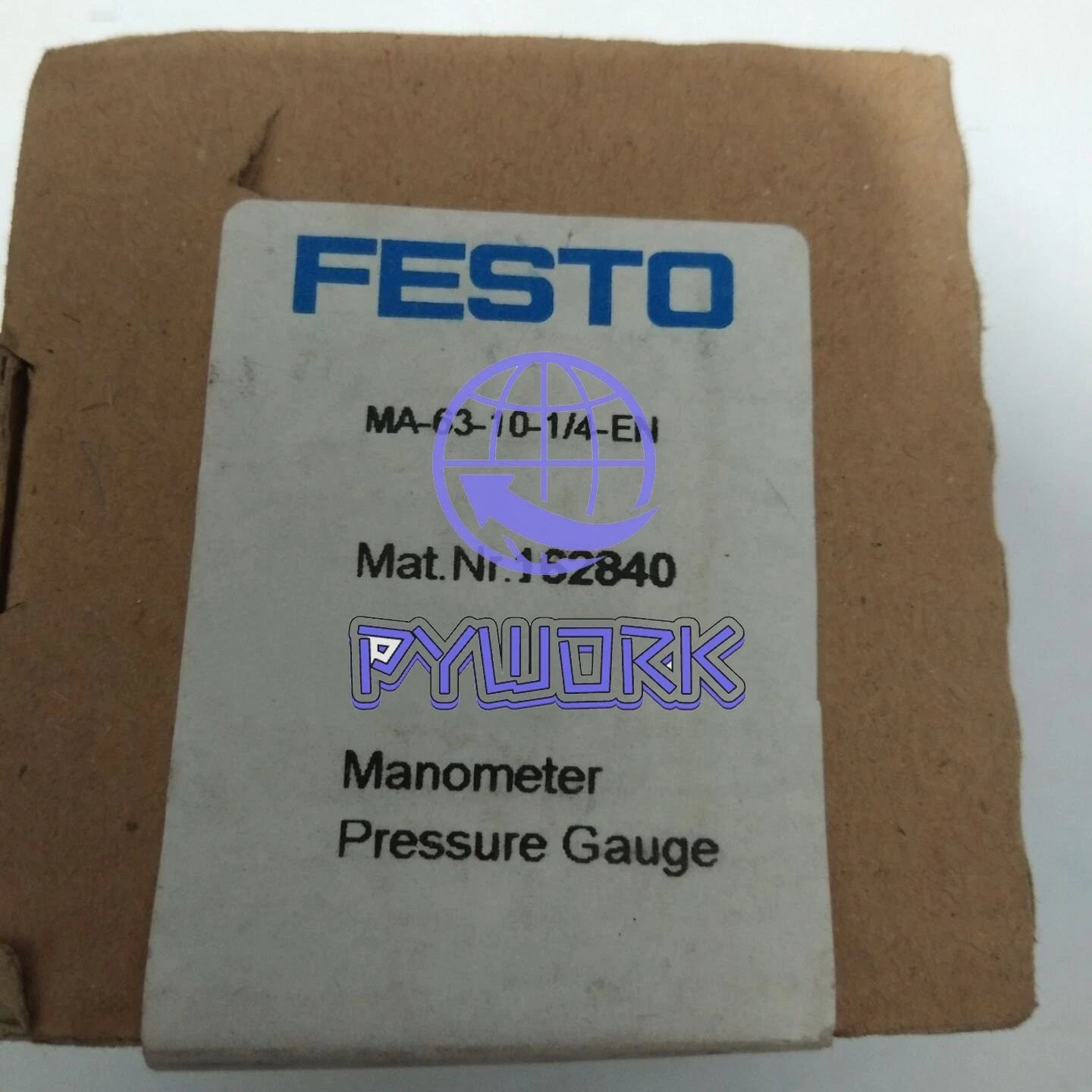 1pcs FESTO MA-63-10-1/4-EN 162840 pressure gauge Fast Ship #YP1