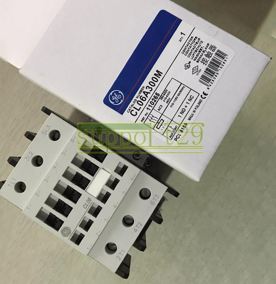 new  ONE GE CL06A300M AC contactor AC110V