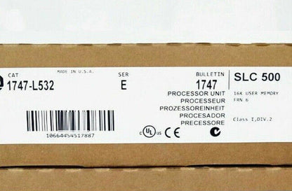 PLC Processor Module 1747L532 - INDUSTRIAL EQUIPMENT
