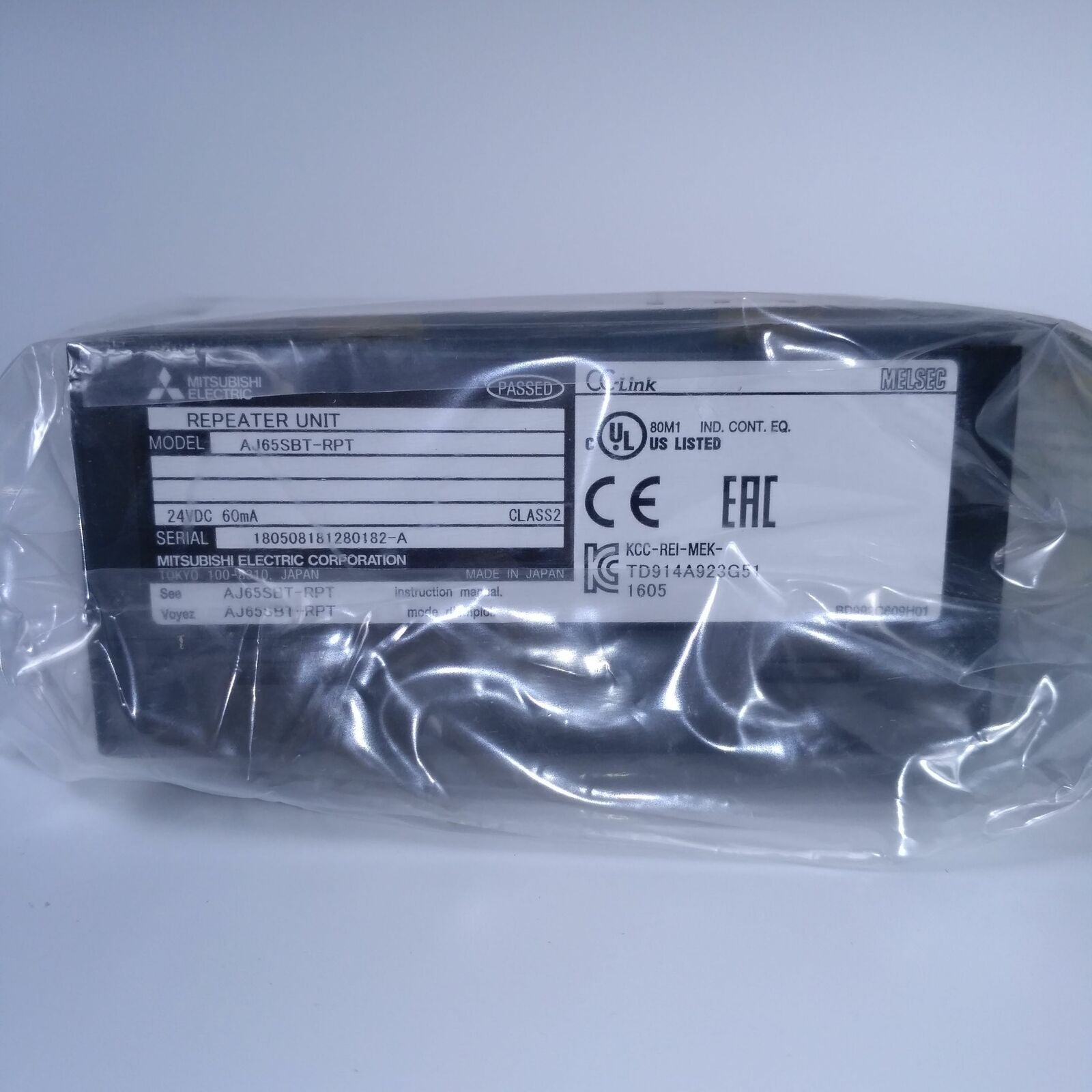 Mitsubishi 1PC AJ65SBT-RPT PLC Module - MITSUBISHI