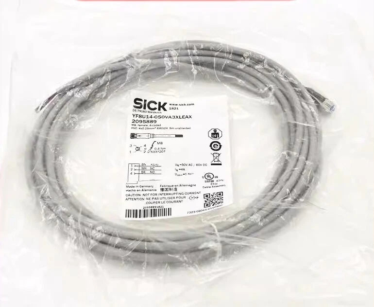 1PCS SICK YF8U14-050VA3XLEAX Sensor cable