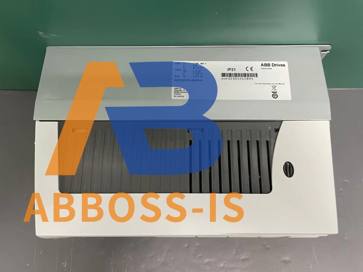new 1x ABB ACS550-01-06A9-4 ABB Inverter 380V 3KW Fast STOCK