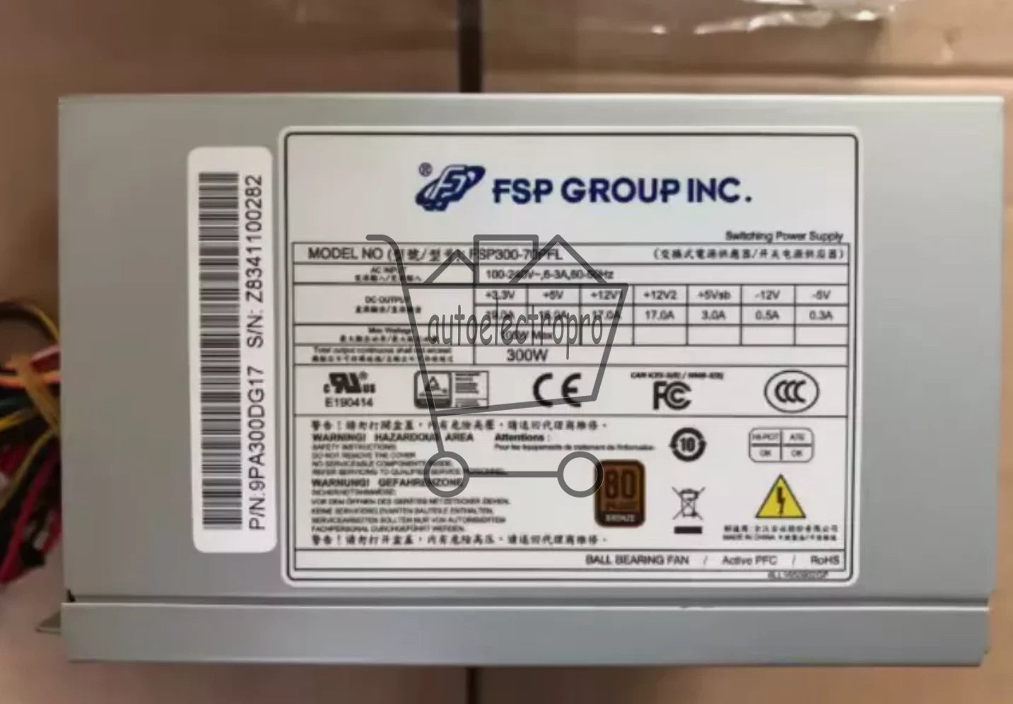 1PCS FSP300-60PFG Industrial computer power 60 days warranty