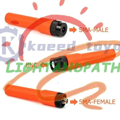 SF20 Red SMA Male/SMA Female/BNC Connector VHF UHF Antenna for Baofeng Kenwood