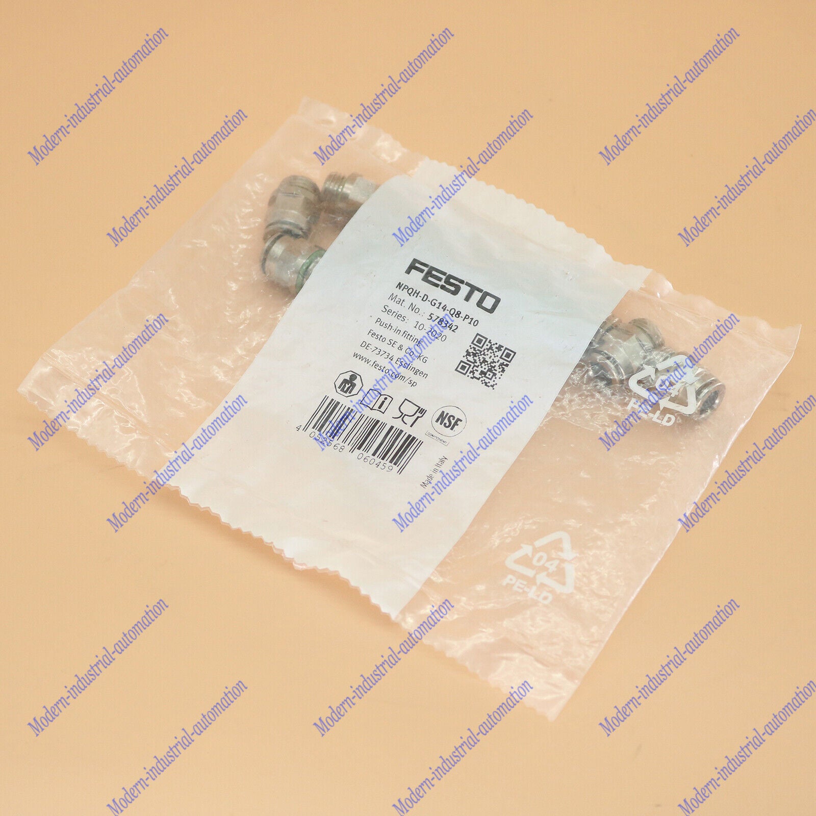 new 10PC/bag FESTO NPQH-D-G14-Q8-P10 578342 joint ship - FESTO