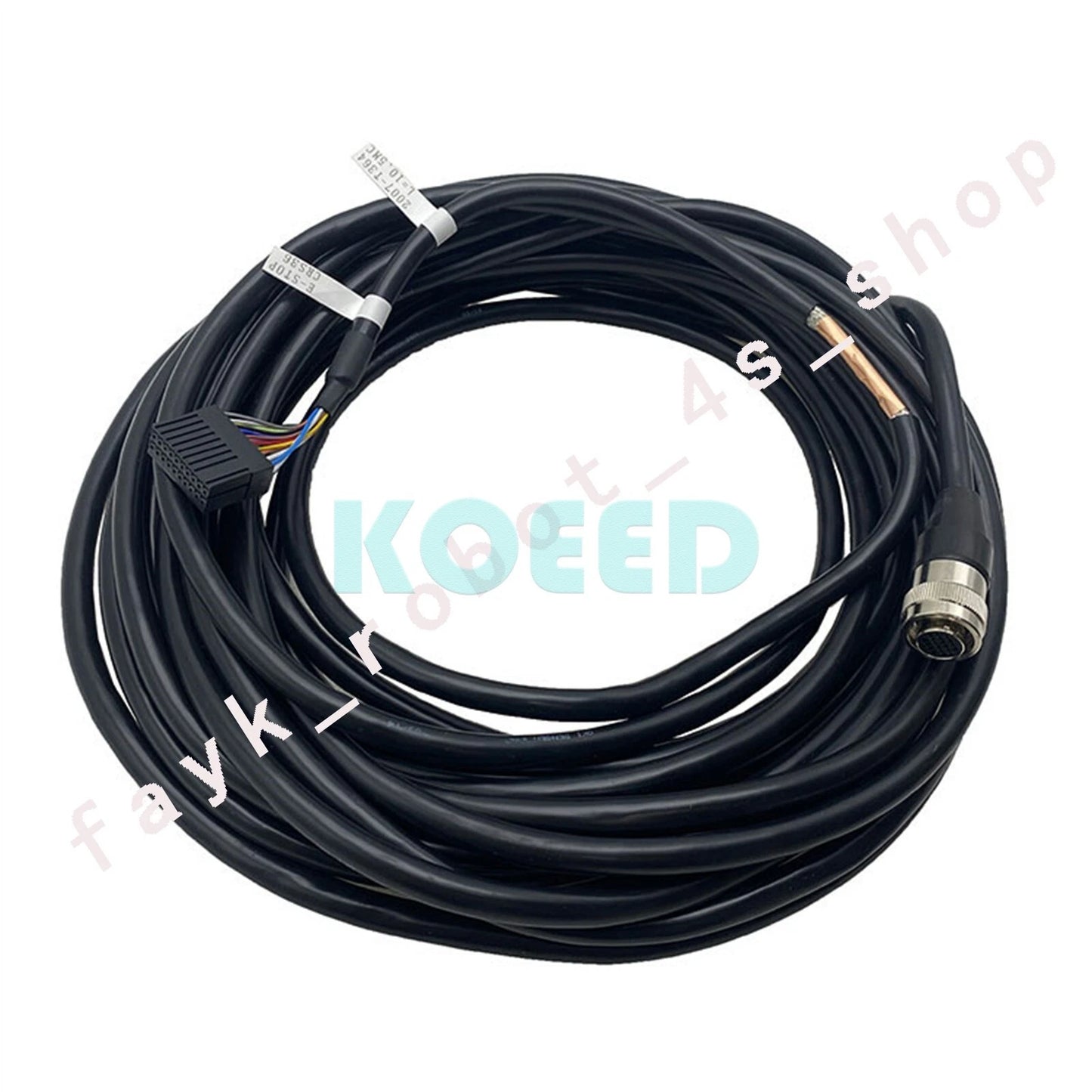 10M Cable/plug F FANUC Robot A05b-2256-C113#EMH/EAW/ESW teach pendant connector