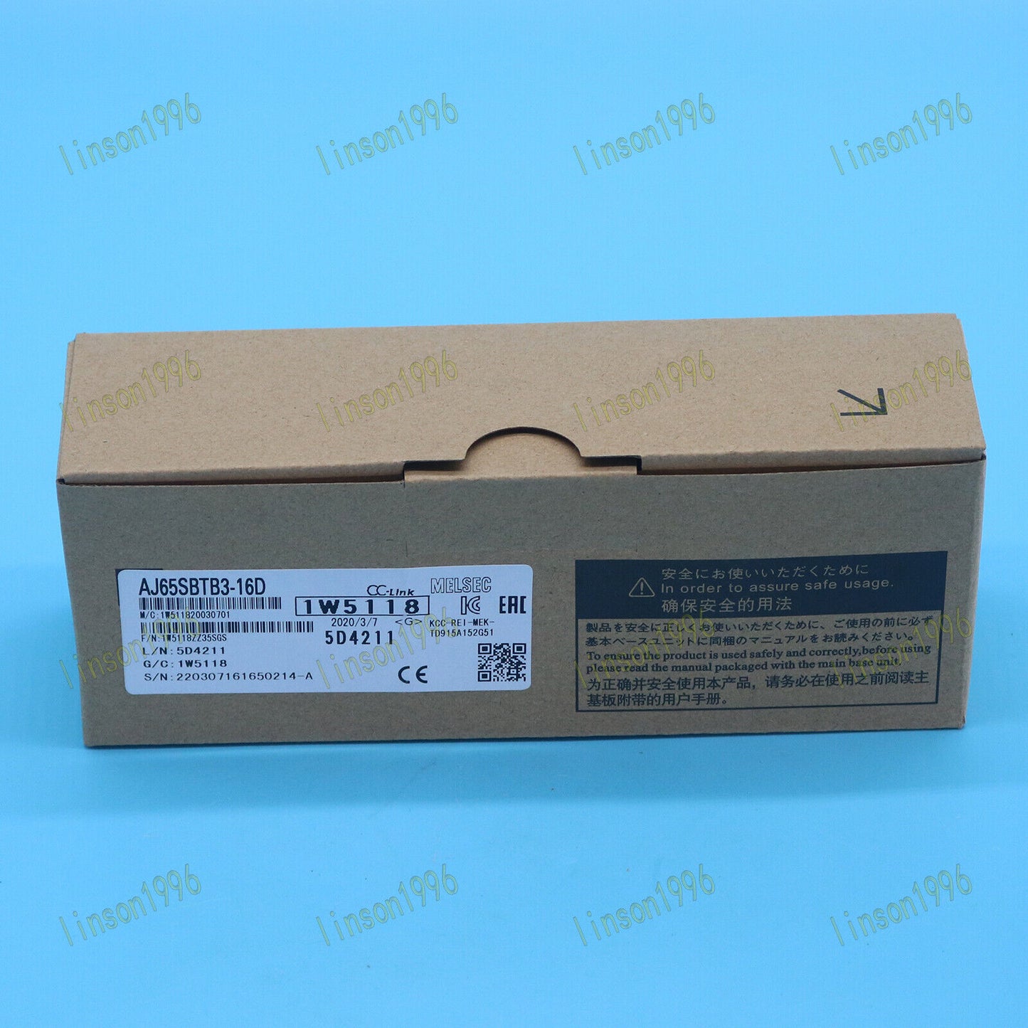 Digital Input Module - AJ65SBTB3-16D - MITSUBISHI