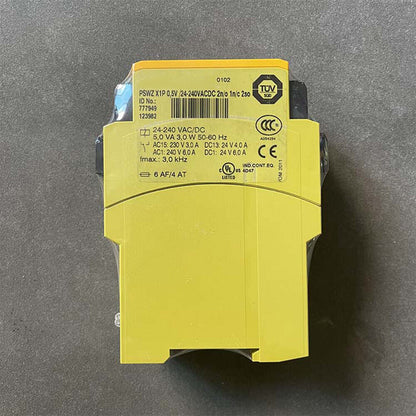 Pilz Safety Relay PSWZ X1P 777949, 0.5V/24-240VAC DC 2so IP40 Screw - PILZ SAFETY RELAY