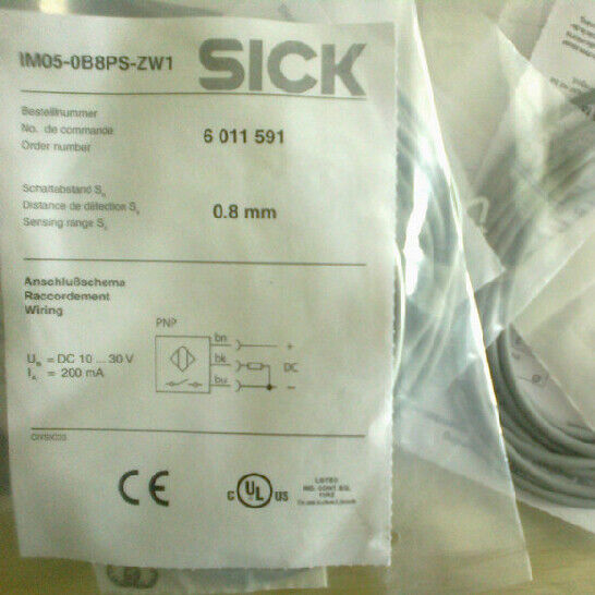 ONE SICK Proximity Switch IM05-0B8PS-ZW1 Fast - ONE SICK