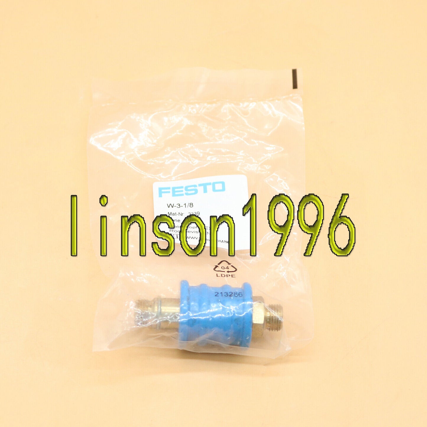 FESTO W-3-1/8 2339 Spot Stock - FESTO