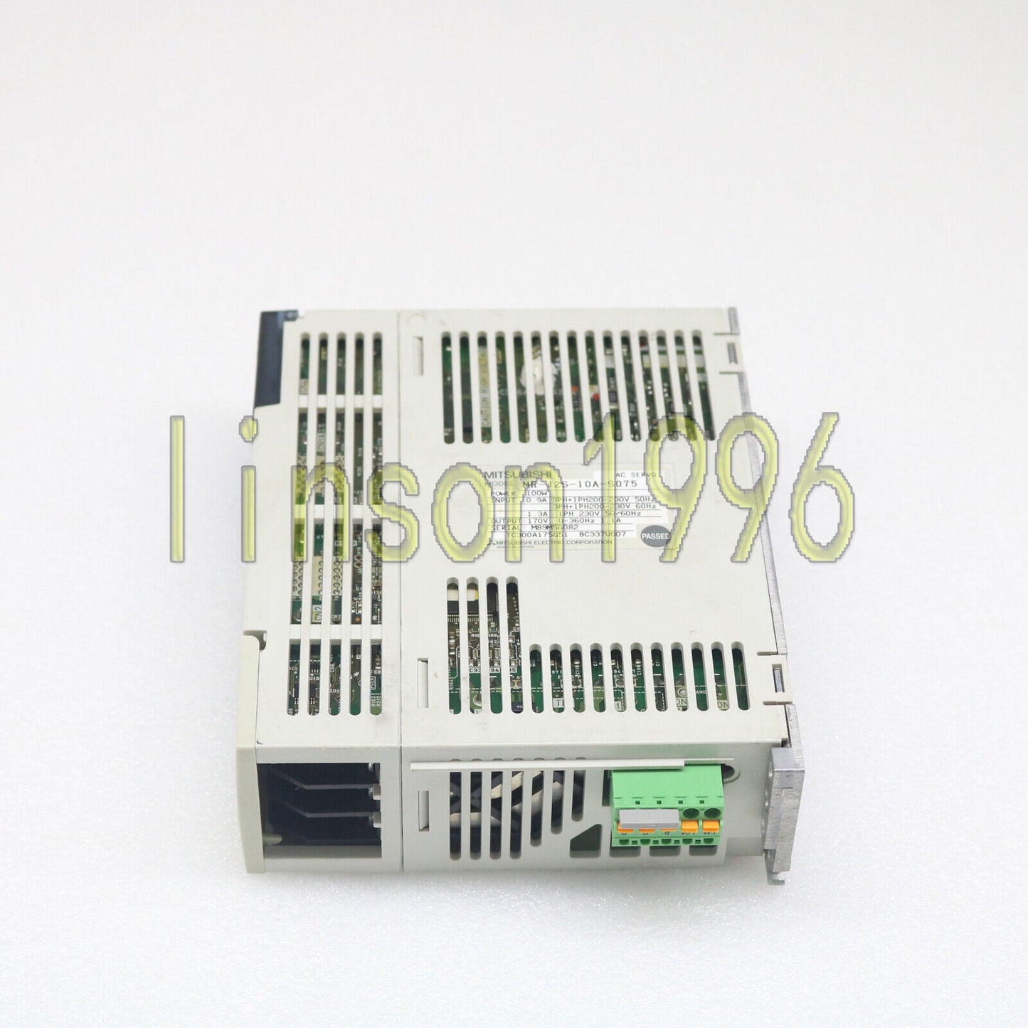 Mitsubishi servo drive MR-J2S-10A-S075, Tested in good condition - MITSUBISHI