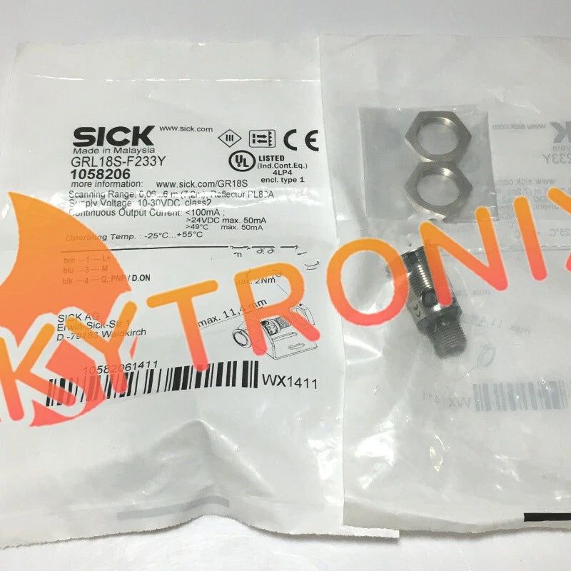 1PCS SICK GRL18S-F233Y 1058206 sensor